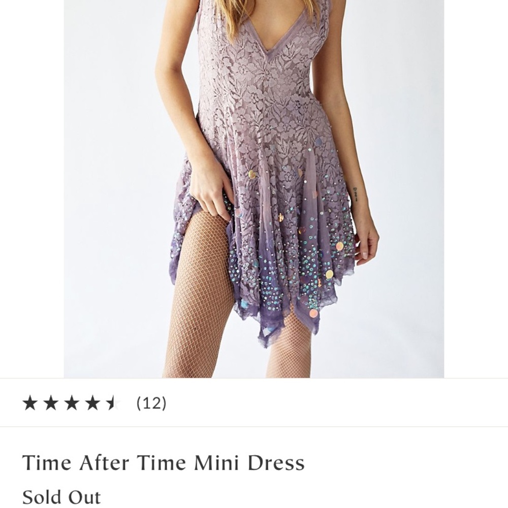 NWT Free People Time After Time Dress size xs